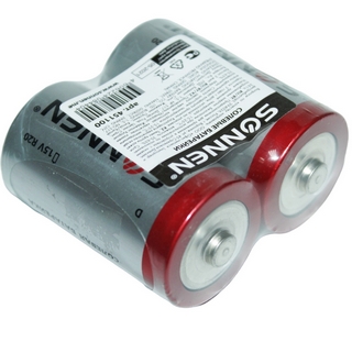 Батарейки Cоннен солевые 2шт LR20 451100